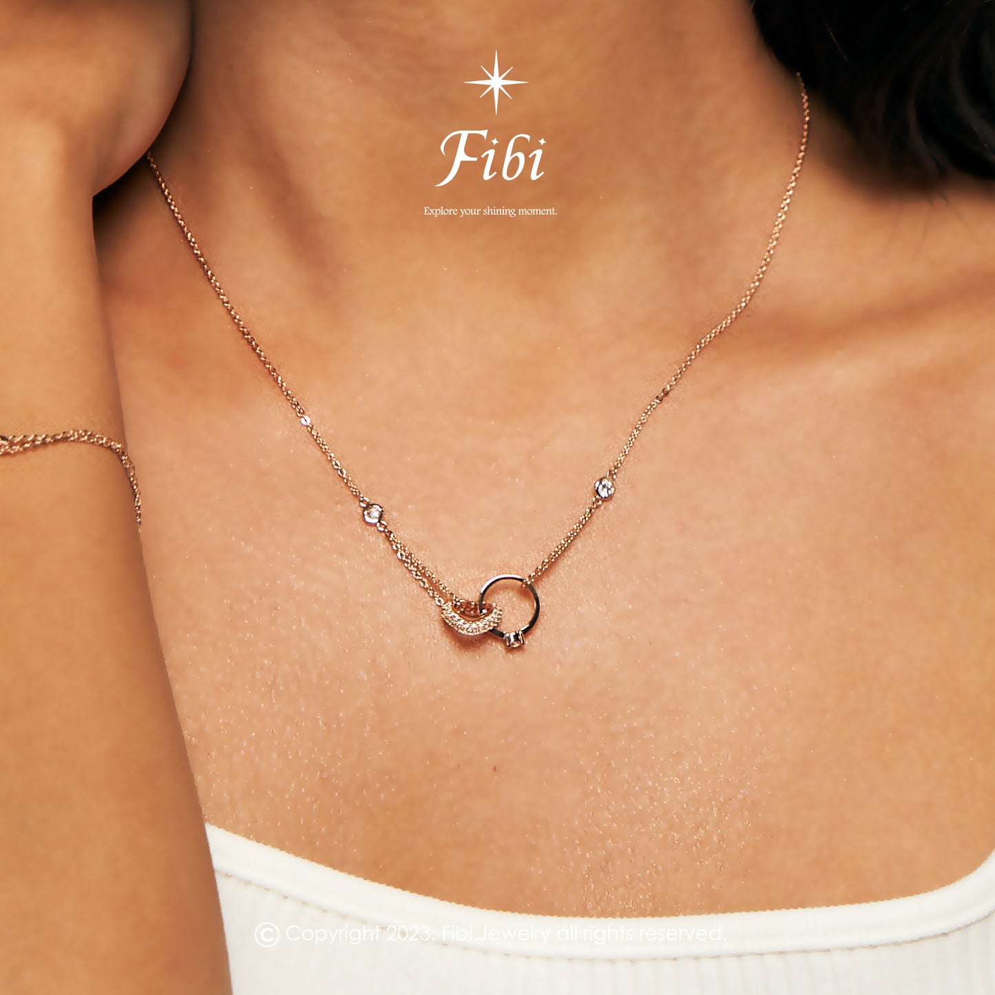 AAA Heart Shape Zircon Earrings and Timeless Love Heart Necklace Set