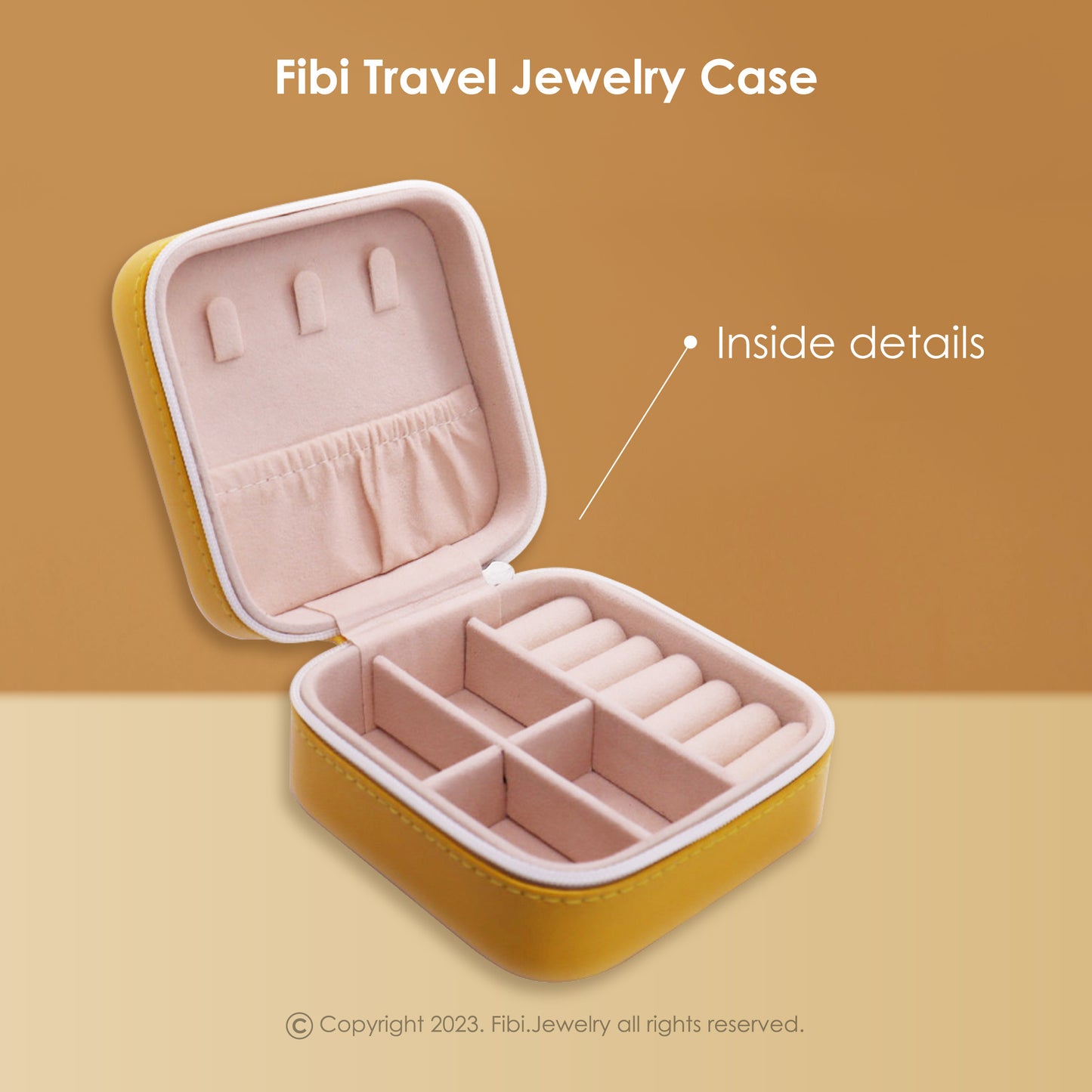 Carrying Travel Jewelry Case